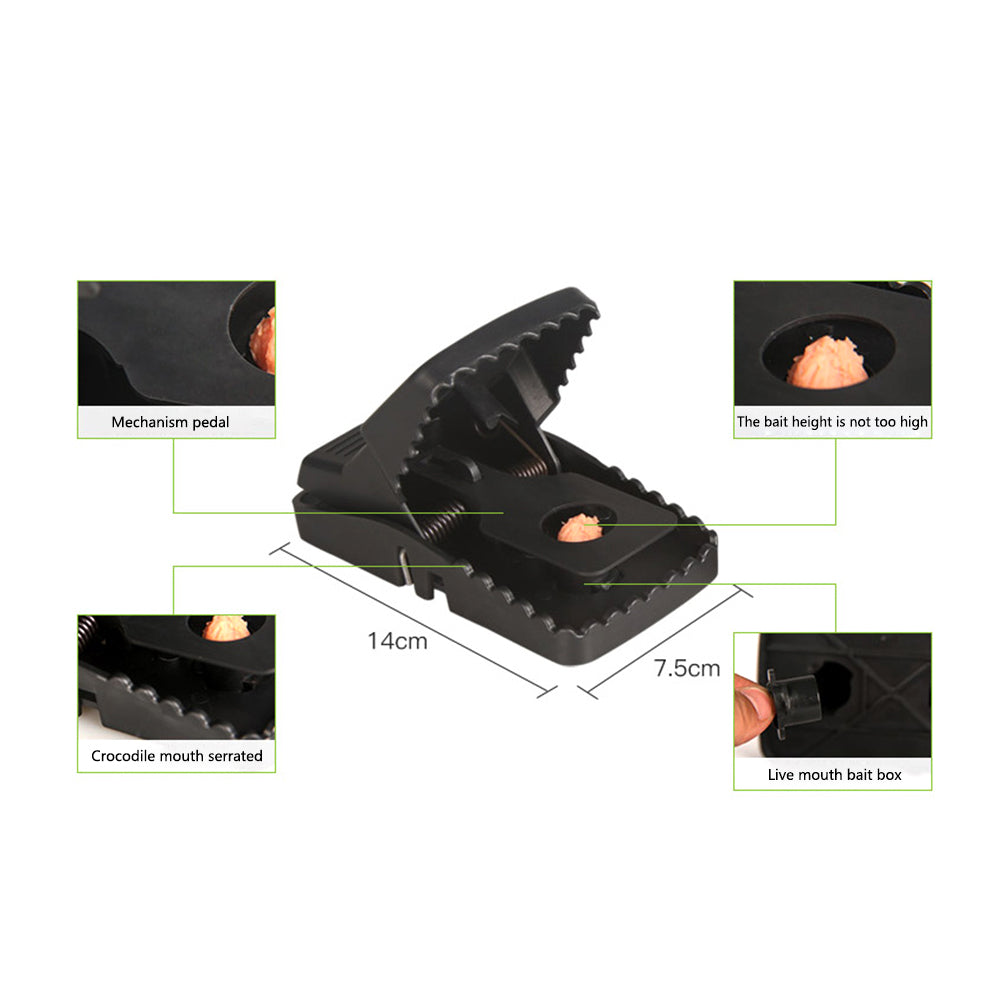 Strong Mouse Traps Rodent Rat Killing Snap Catchers