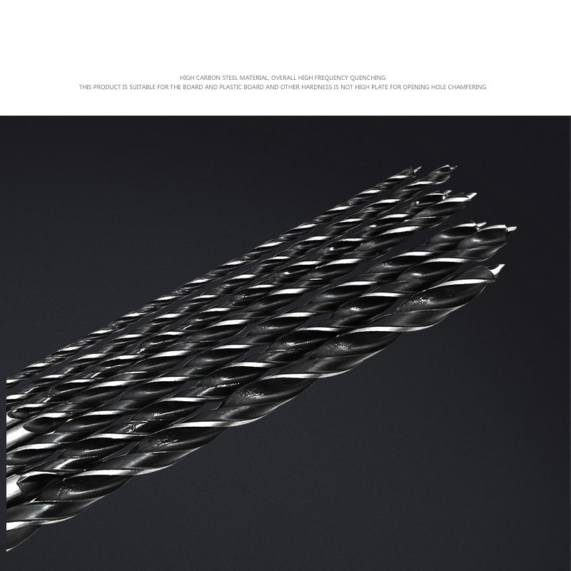 7Pcs/Set 300mm Long High-carbon Steel Twist Drill Bit Wood Drills Set