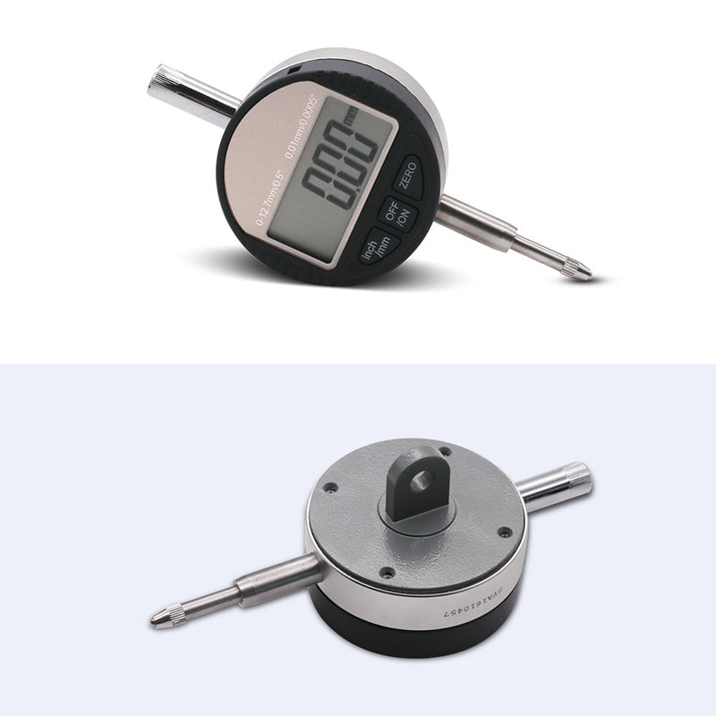 QST EXPRESS 0.01mm Electronic Digital Indicators 0-12.7mm Gauge Digital Dial Indicator Precision Tool