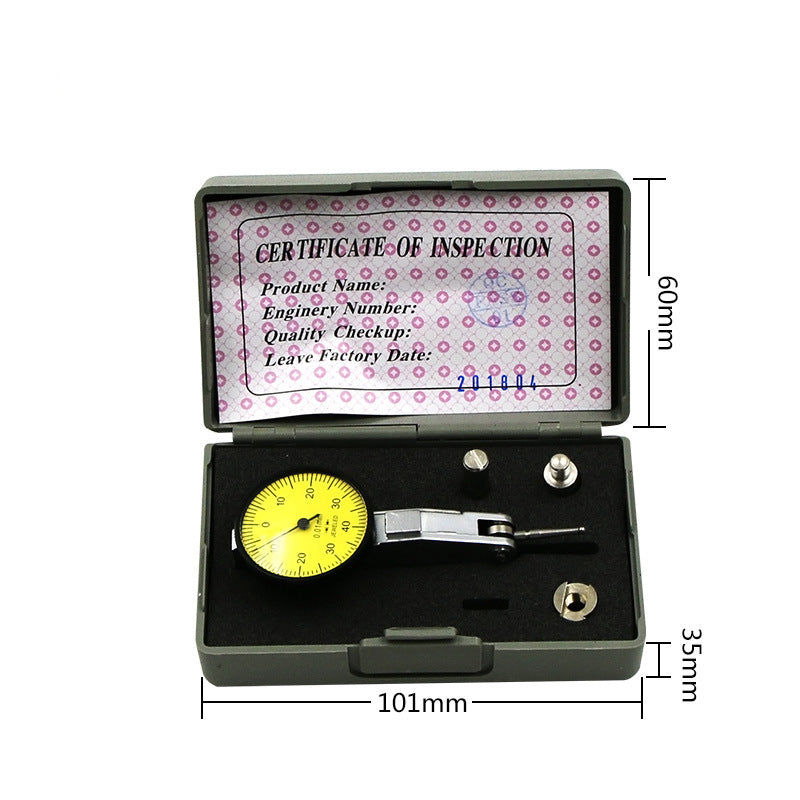 Accurate Dial Gauge Test Indicator Precision Metric with Dovetail Rails Mount