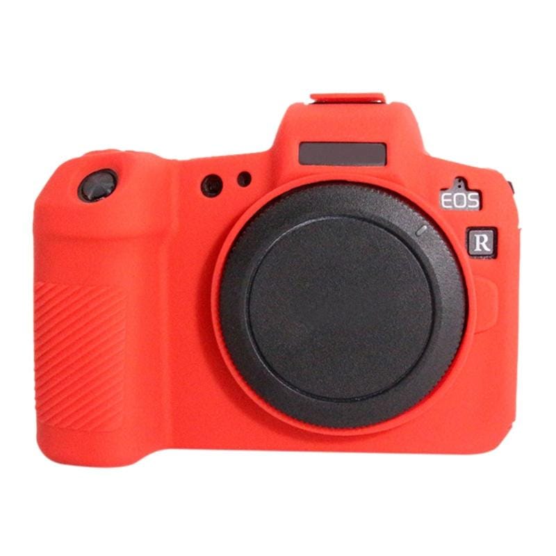 PULUZ Soft Silicone Protective Case for Canon EOS R (Red)
