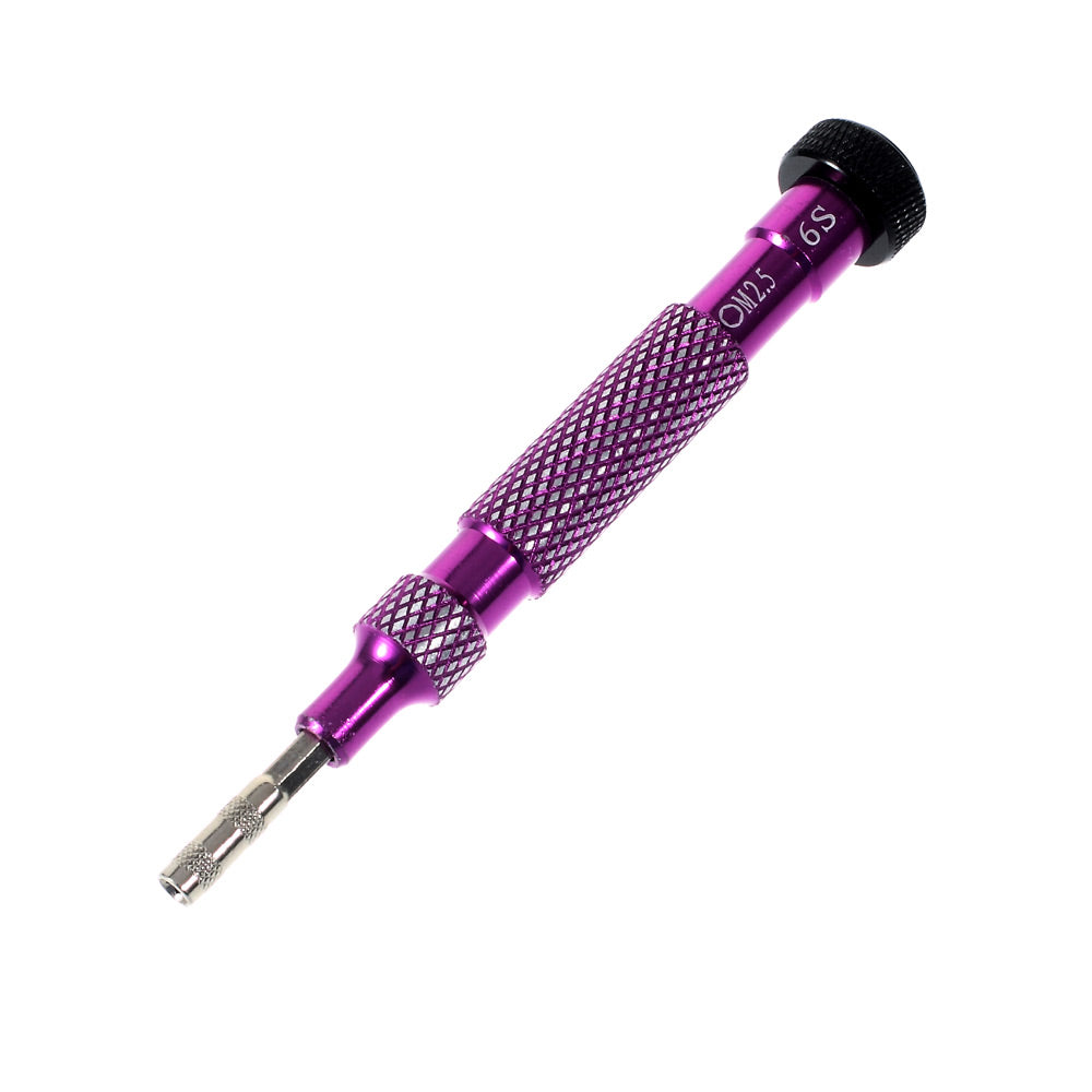 M2.5 Hexagonal Screw Remover Tool for iPhone 6s / 6s Plus Mainboard - Purple