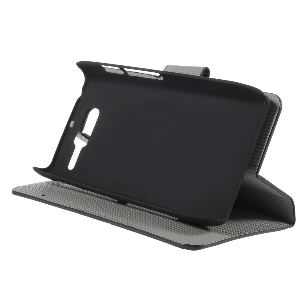 Paisley Flower Leatherette Card Holder Case for Motorola RAZR D3 XT919 XT920