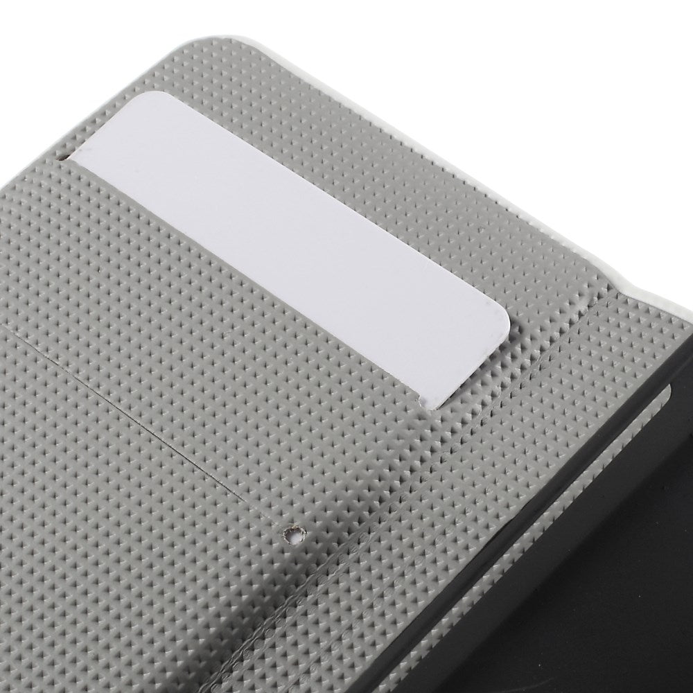 Zebra Stripe Magnetic Leatherette Stand Cover for Motorola RAZR D3 XT919 XT920