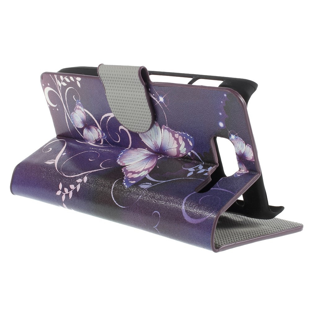 Butterflies Vine Leatherette Case Stand Card Slots for Motorola RAZR D3 XT919 XT920