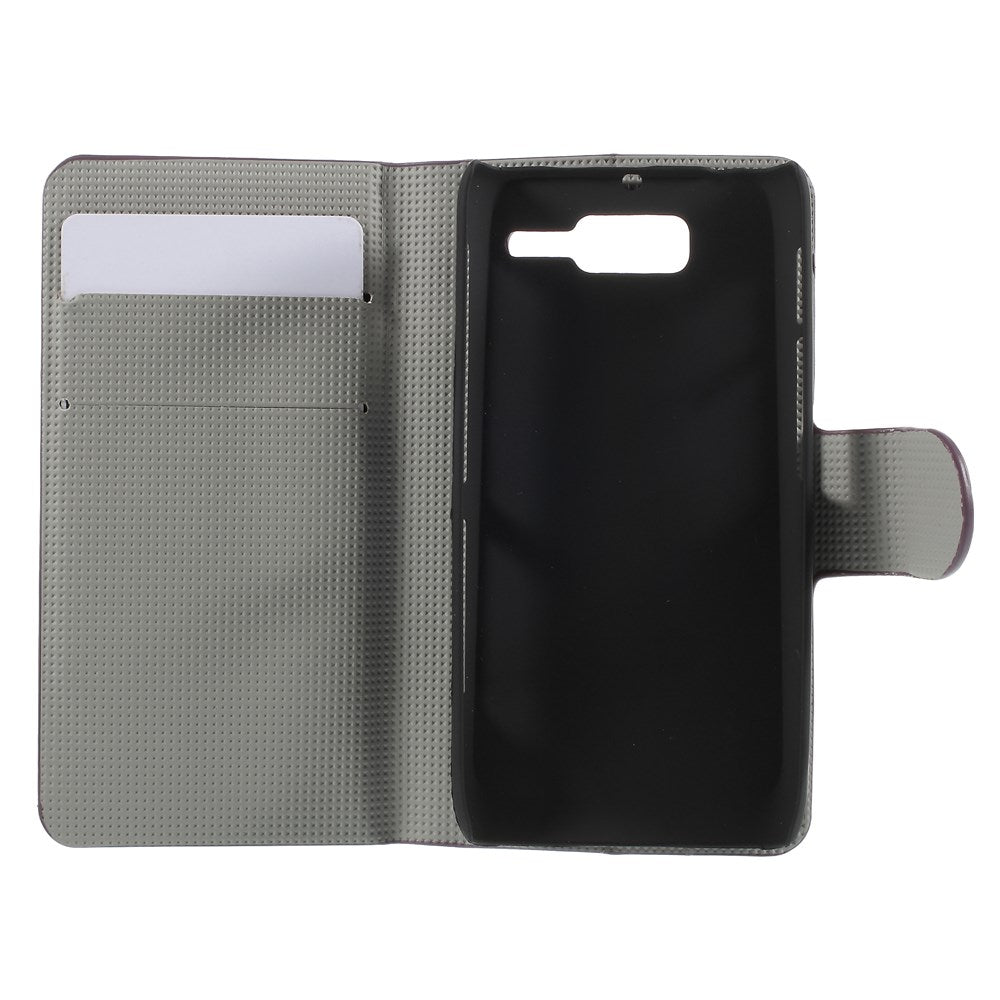 Butterflies Vine Leatherette Case Stand Card Slots for Motorola RAZR D3 XT919 XT920