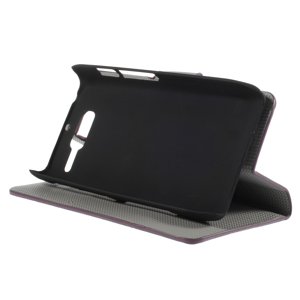 Meteor Shower Leatherette Case Cover Card Slots for Motorola RAZR D3 XT919 XT920