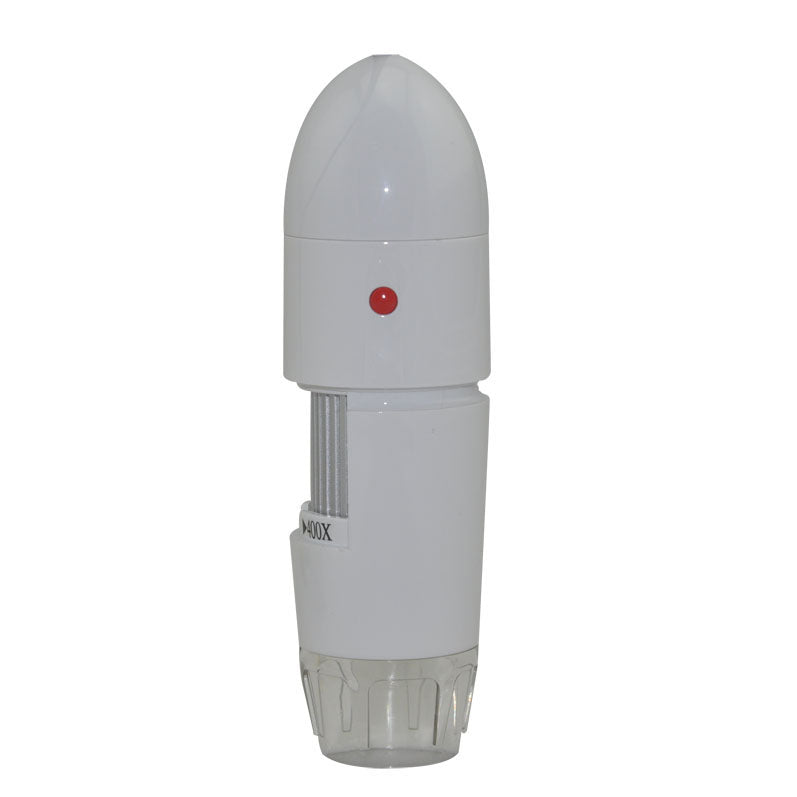 T01 400X AV/TV Port Digital Microscope Magnifier with 8-LED White Light - EU Plug