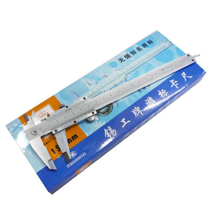 XIGONG 150mm Stainless Steel Vernier Caliper, Accuracy: 0.02mm