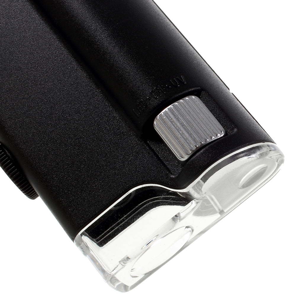 200X-240X Loupe LED High Definition Wide Angle Microscope Currency Detecting Magnifier