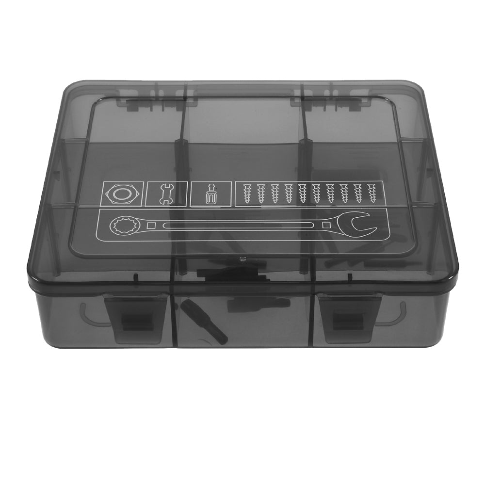 Detachable Components Repair Parts Storage Box 9 Compartments Trays
