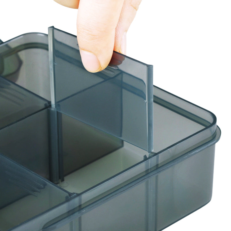 Detachable Components Repair Parts Storage Box 9 Compartments Trays