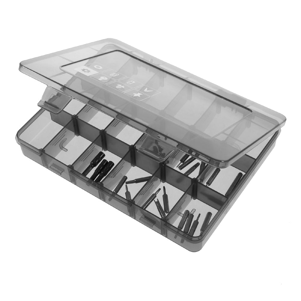 Detachable Components Repair Parts Storage Box 12 Compartments Trays
