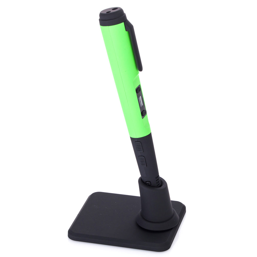 Hand-held Intelligent 3D Printing Pen F10 for Doodling, Art & Craft Making - Green