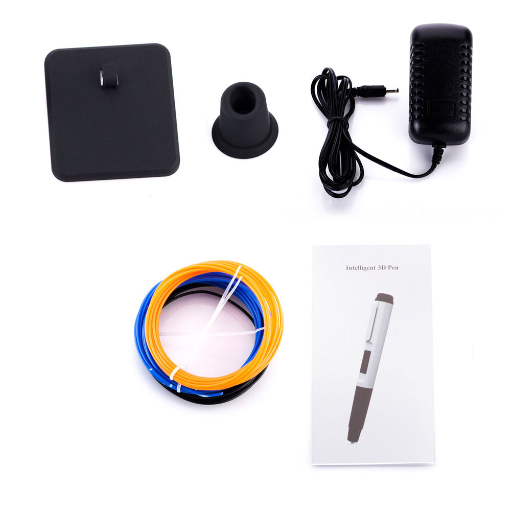 Hand-held Intelligent 3D Printing Pen F10 for Doodling, Art & Craft Making - Green