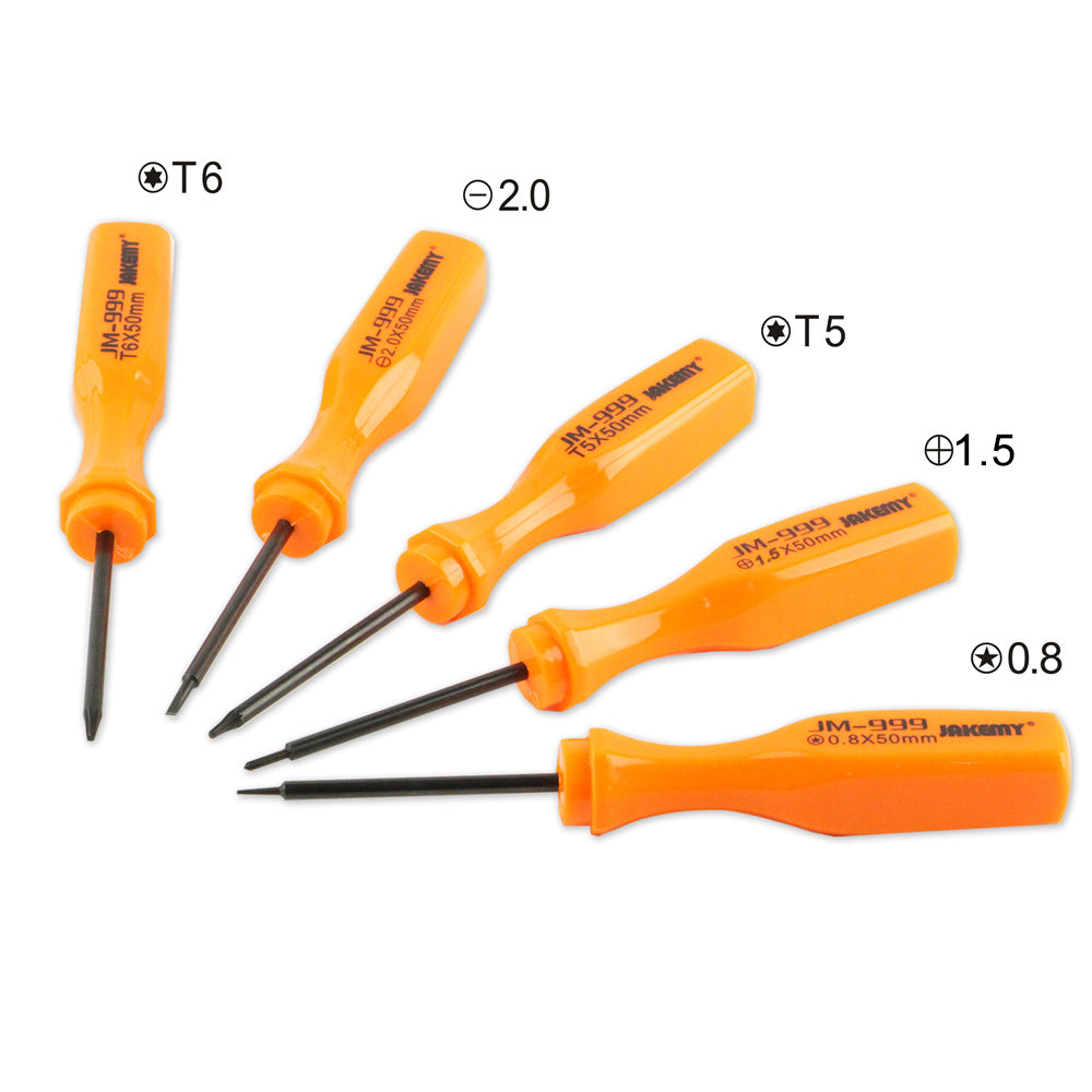 Jakemy JM-999 5Pcs / Set Torx Pentagon Philips Screwdriver Repair Tool Kit