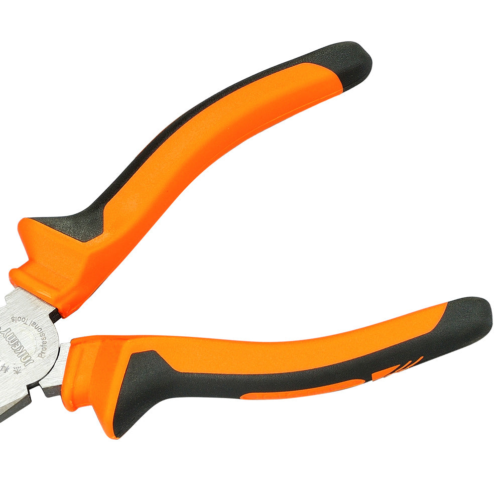 JAKEMY JM-CT1-6 8.0-inch Hardware Tool Non-slip Handle Lineman's Pliers