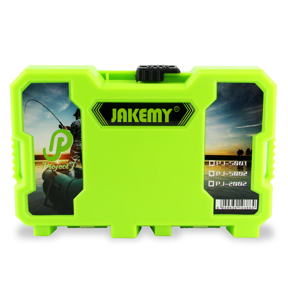 Jakemy Fishing Accessories Tool Kit with Storage Box + Fishing Pliers JM-PJ5002
