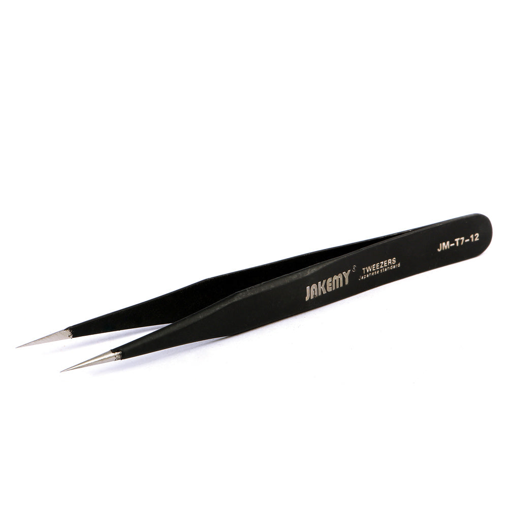 JAKEMY T7-12 Anti-Static Extra Strength Tweezer