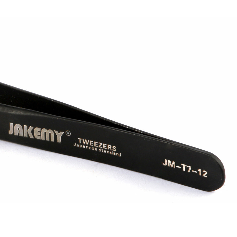 JAKEMY T7-12 Anti-Static Extra Strength Tweezer