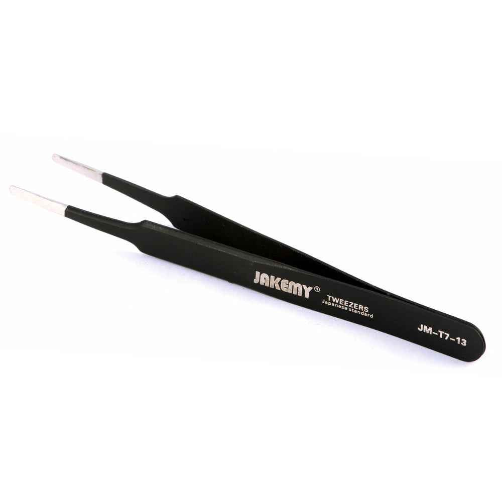 JAKEMY T7-13 Anti-Static Broad Tip Tweezer