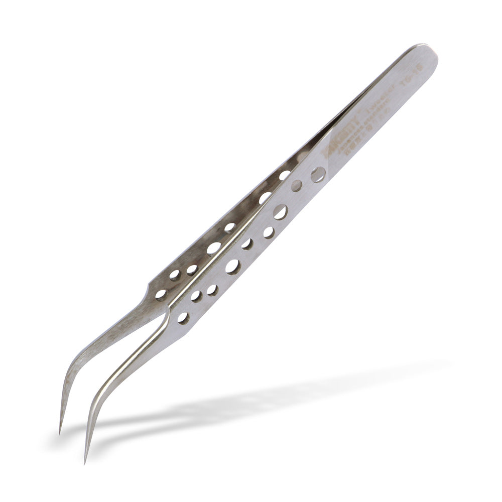 Jakemy T6-T15 Anti-static Anti-magnetic Curved Tip Tweezer
