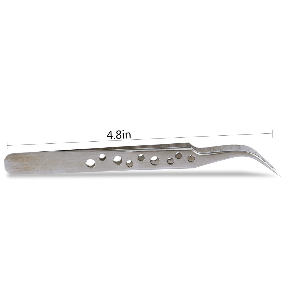 Jakemy T6-T15 Anti-static Anti-magnetic Curved Tip Tweezer