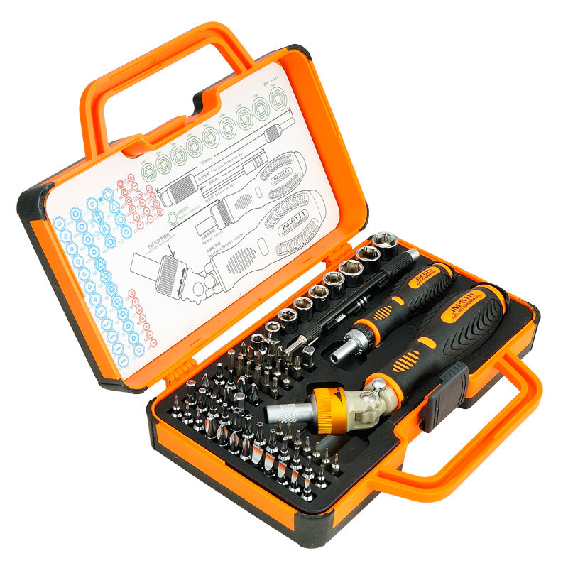 Jakemy JM-6111 69-in-1 Precision Screwdriver Hardware Repair Open Tools Demolition Kit