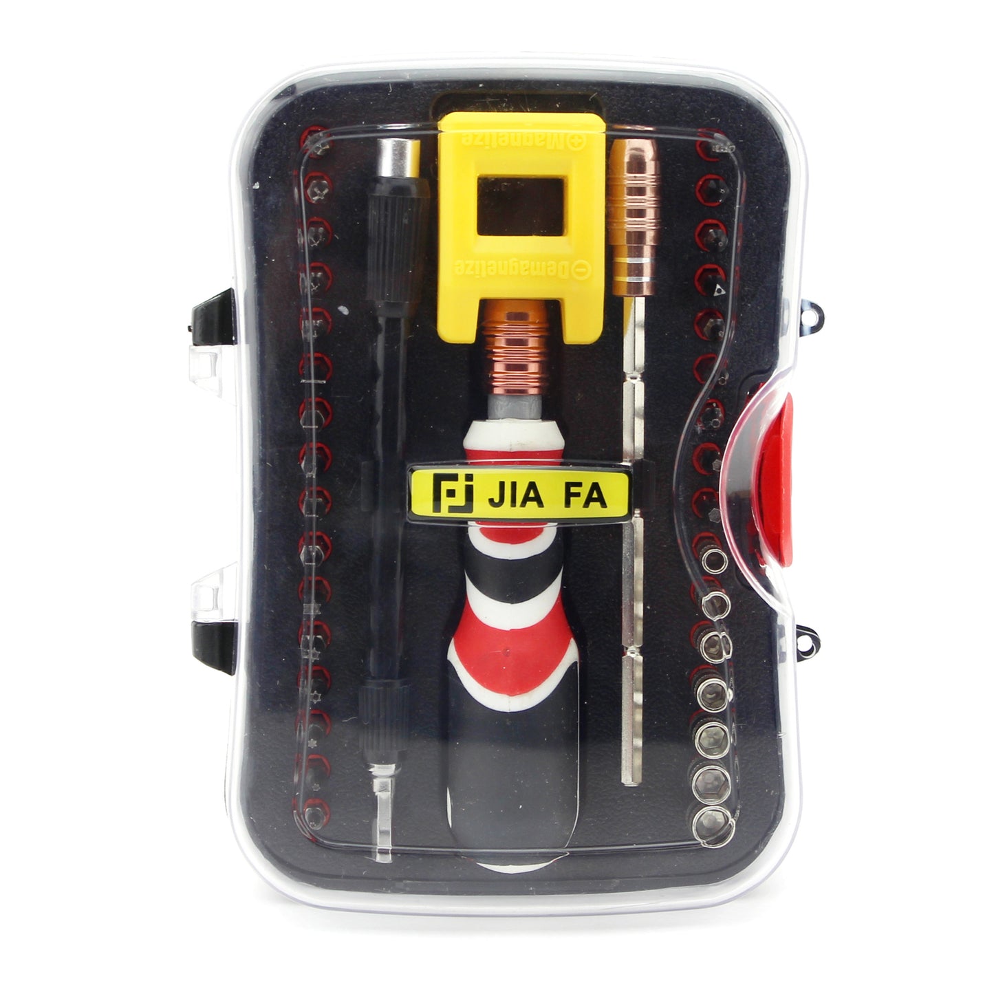 JF-6096C 36 in 1 Professional Non-slip Handle Screwdriver Repair Tool Set