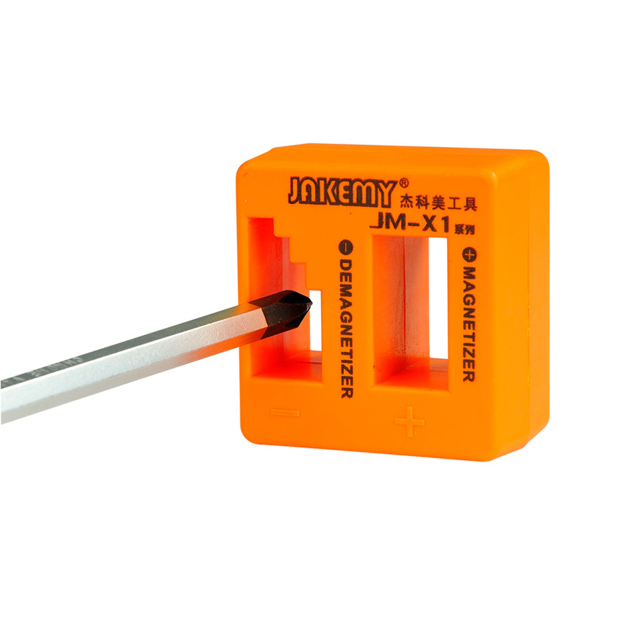 Jakemy JM-X1 Magnetizer Demagnetizer for Steel Screwdriver Blades Tweezers