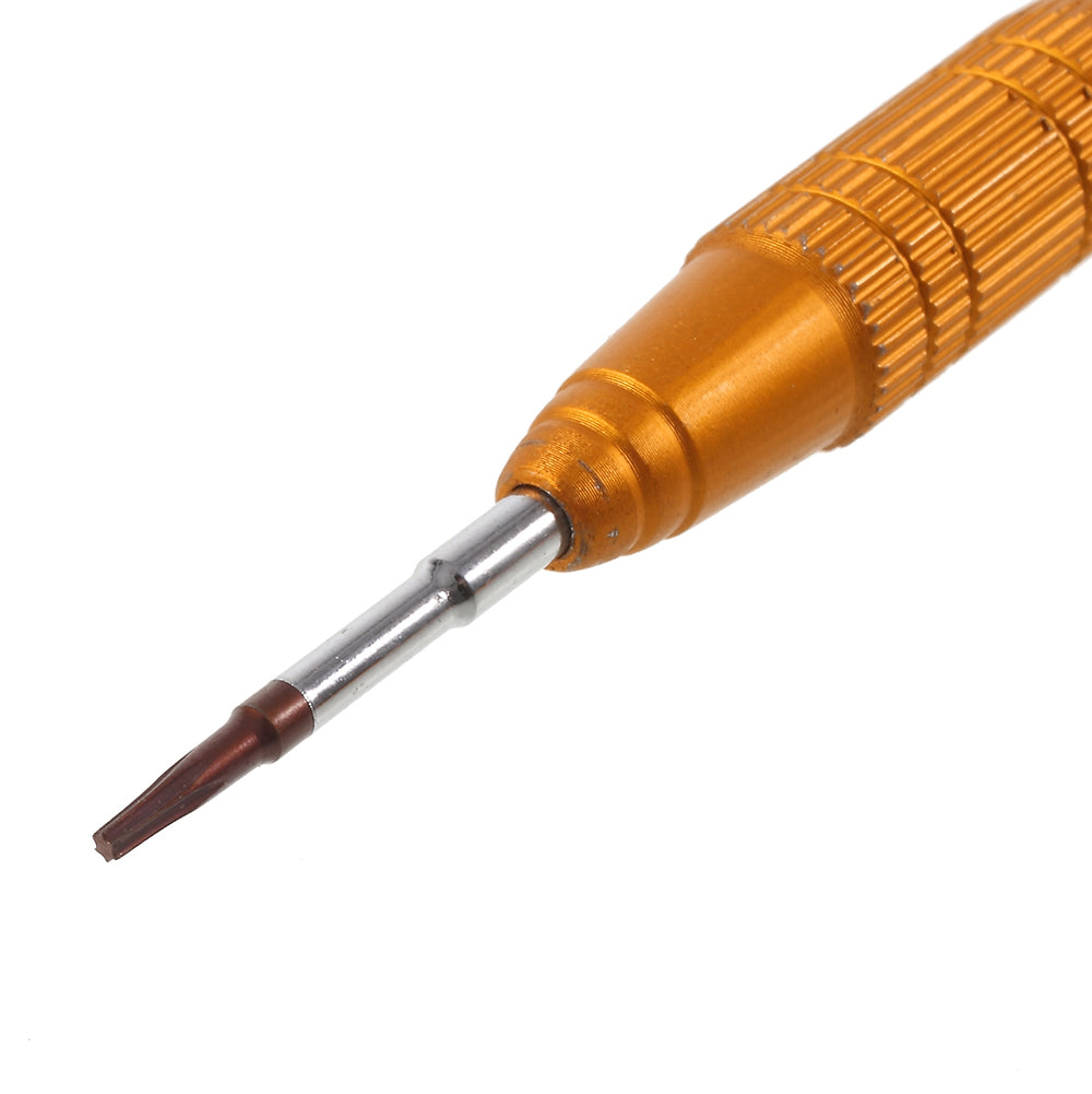 NO.658 Metal Non-slip Handle Torx T5 x 25mm Screwdriver for Repairing