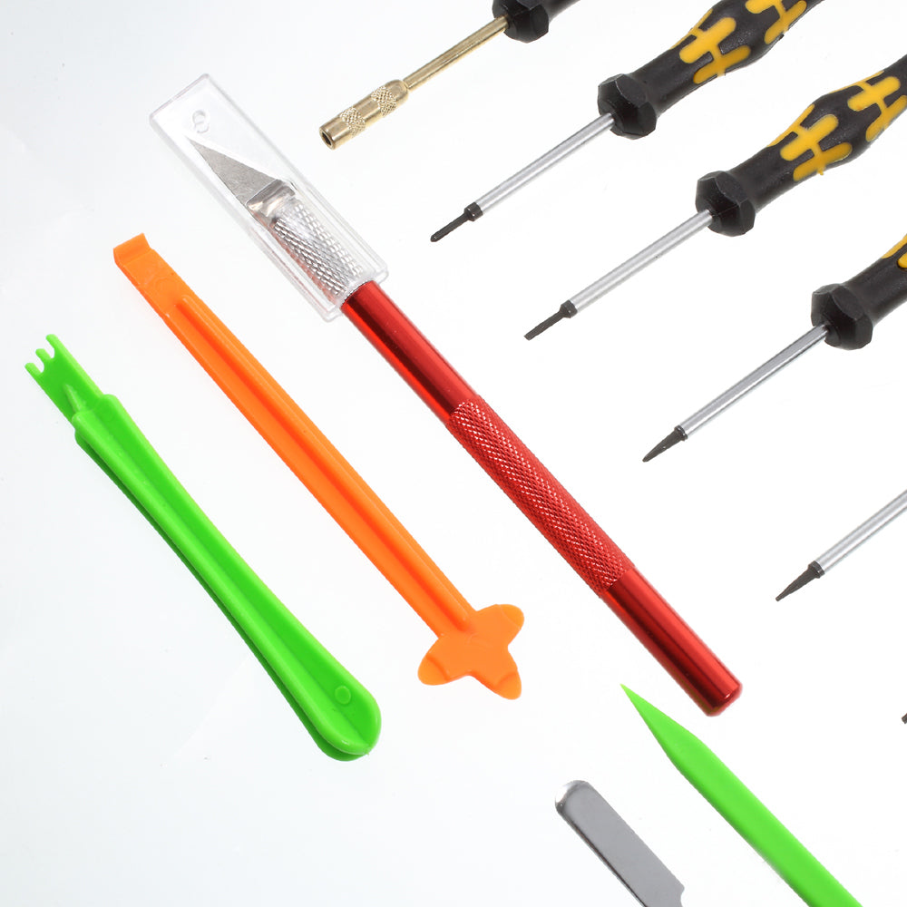 Professional 16-in-1 Screwdriver Pry Disassemble Repair Tool Kit Set