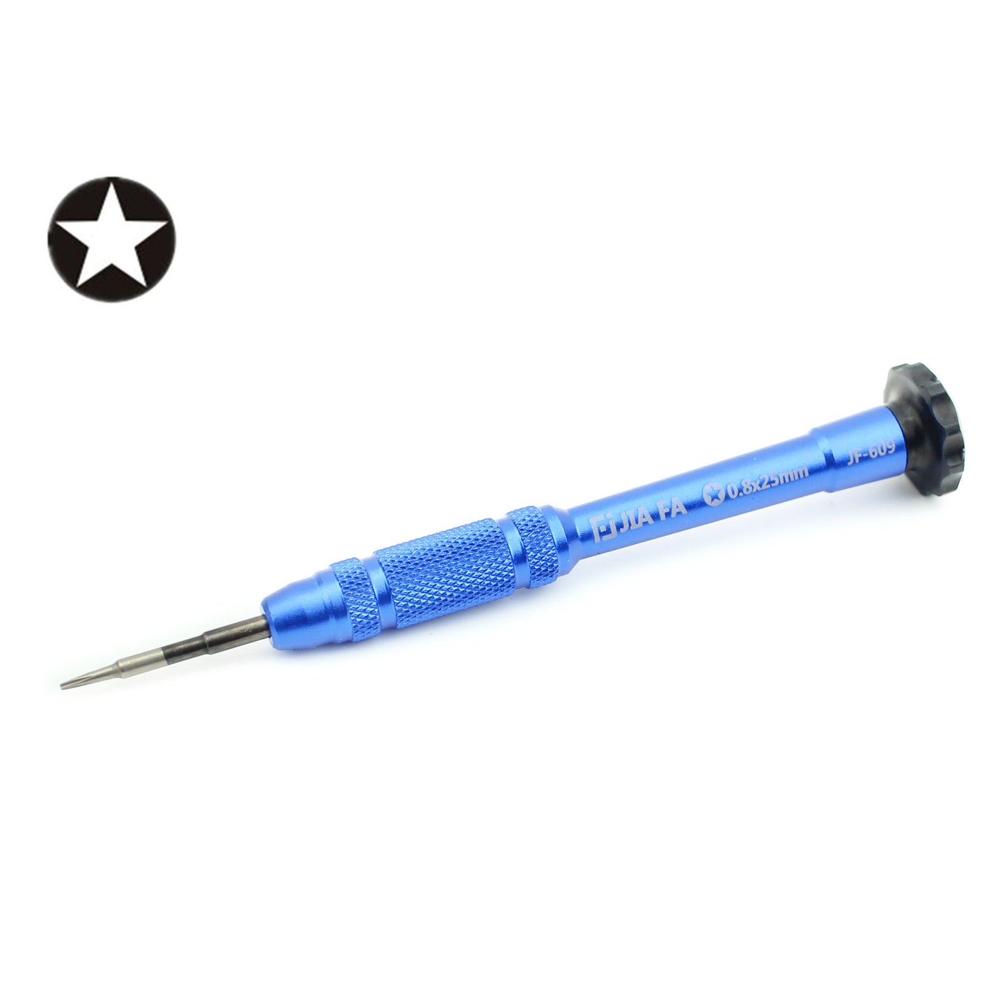 Precision Anti-slip Handle 0.8 Pentagon Screwdriver - Blue