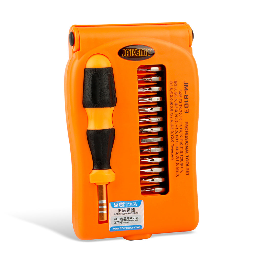 Jakemy JM-8103 28-In-1 Screwdriver Kit Repairing Tool for Mobile Phone Computer Camera