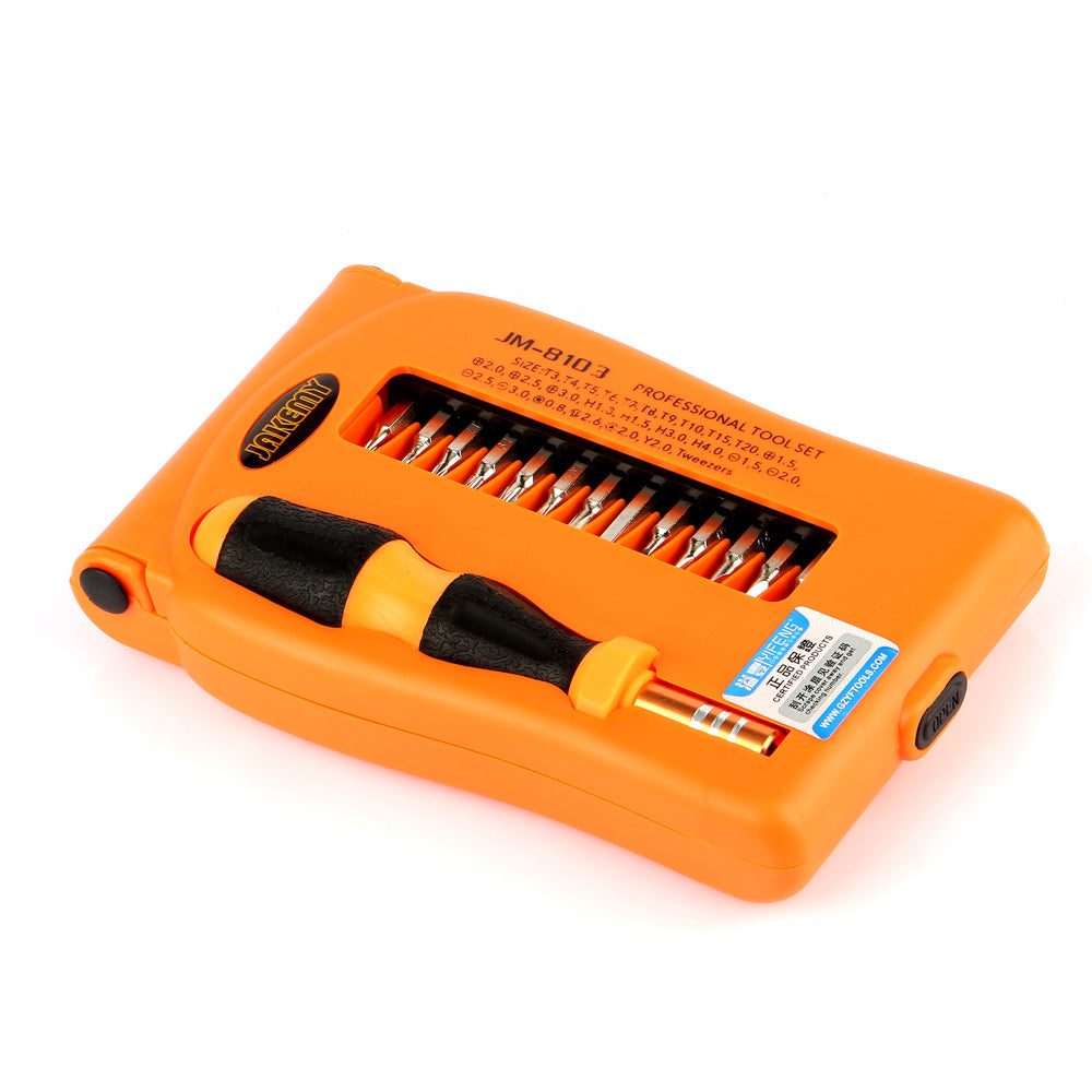 Jakemy JM-8103 28-In-1 Screwdriver Kit Repairing Tool for Mobile Phone Computer Camera