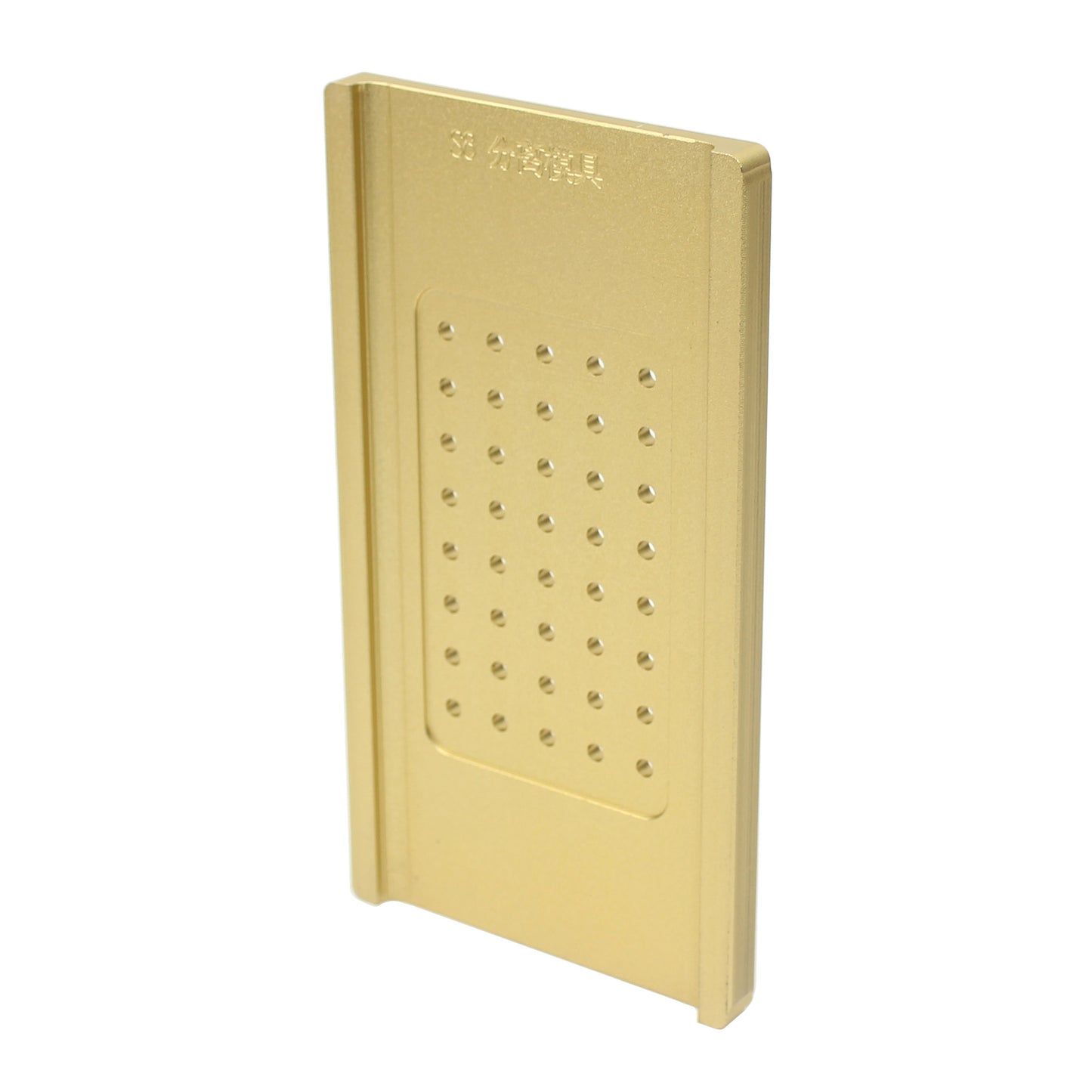 Curved LCD Touch Screen Aluminium Alloy Separator Mould for Samsung Galaxy S8 SM-G950 - Gold Color