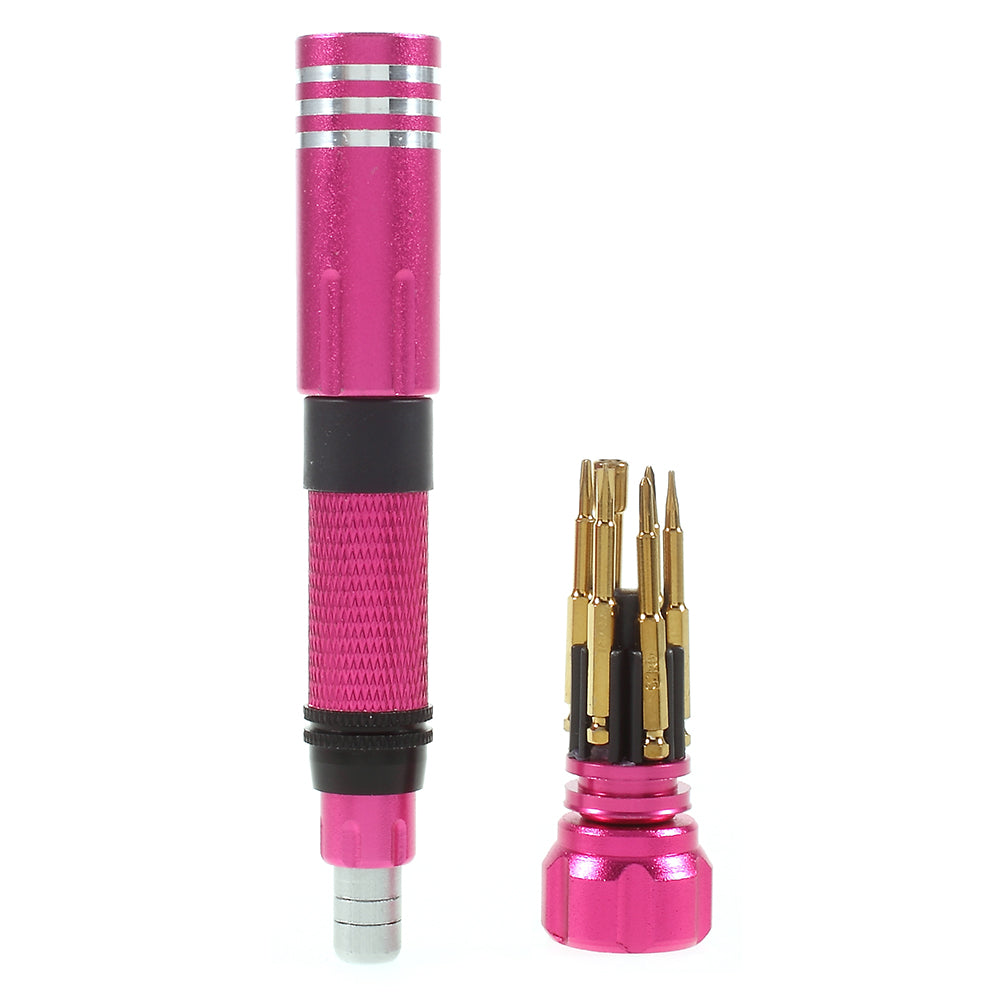 6-in-1 Professional Screwdriver Opening Tool Set for iPhone 7 - Rose