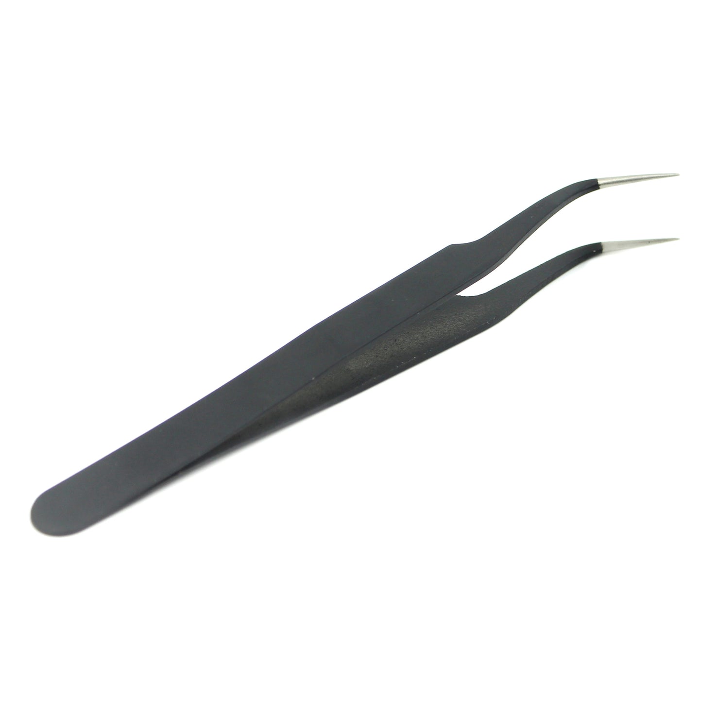 JF-604 Professional Stainless Steel Curved Tip Tweezer Maintenance Tool
