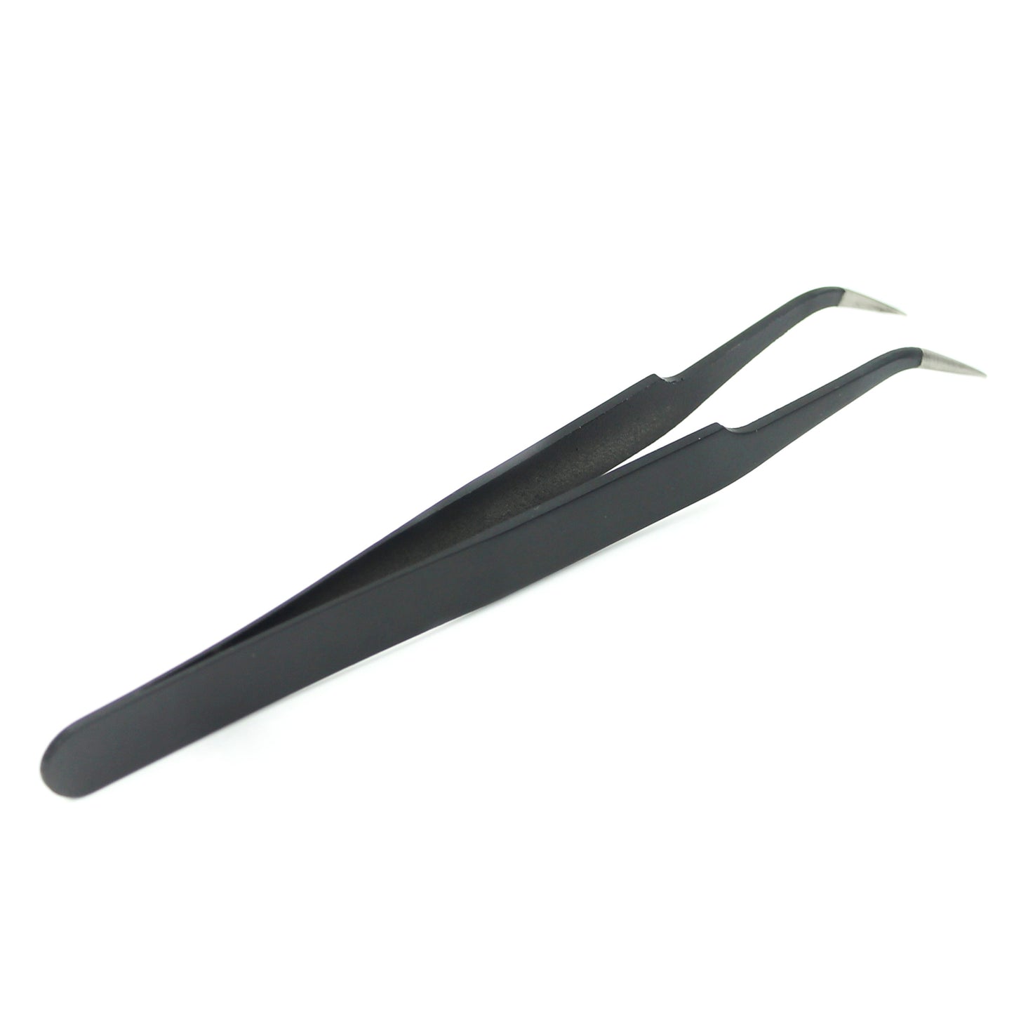 JF-604 Professional Stainless Steel Curved Tip Tweezer Maintenance Tool