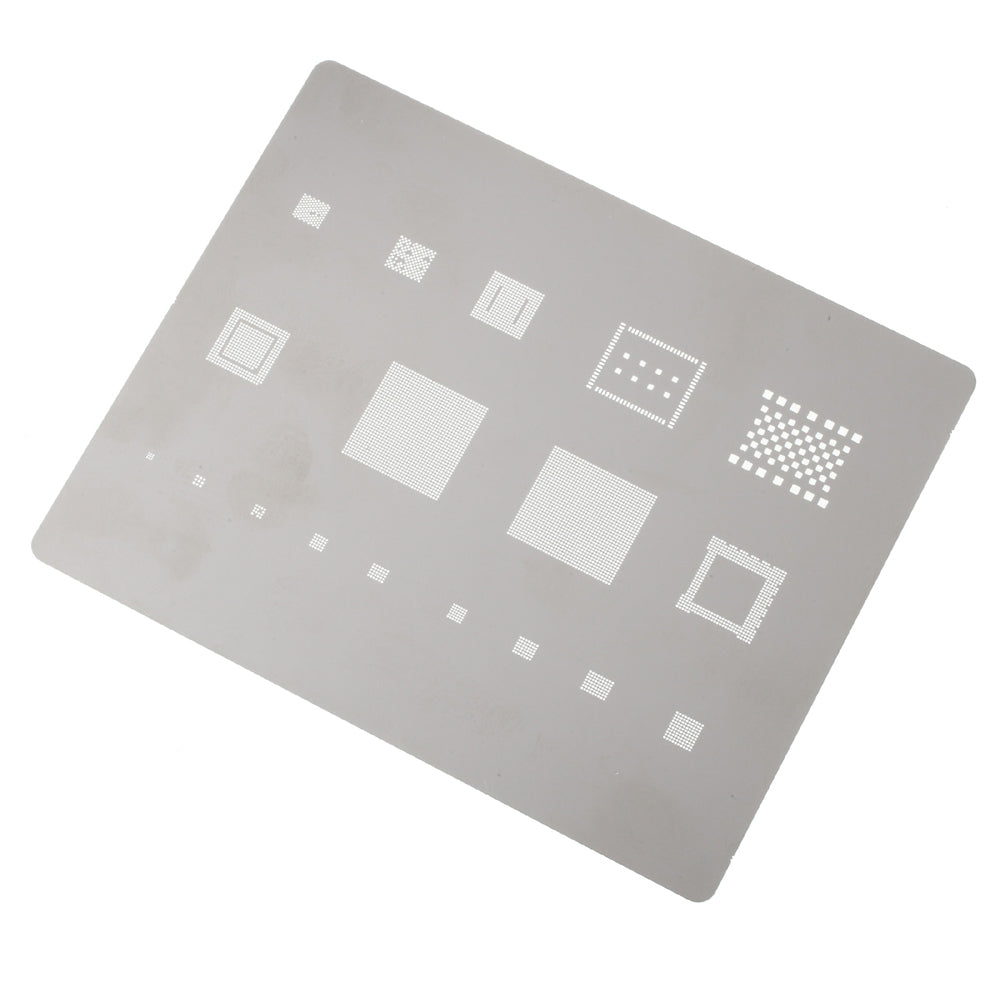 5Pcs/Set Solder Tin Plate BGA Steel Mesh IC Chip Plating Mesh for iPad Pro, iPad Mini, Etc.