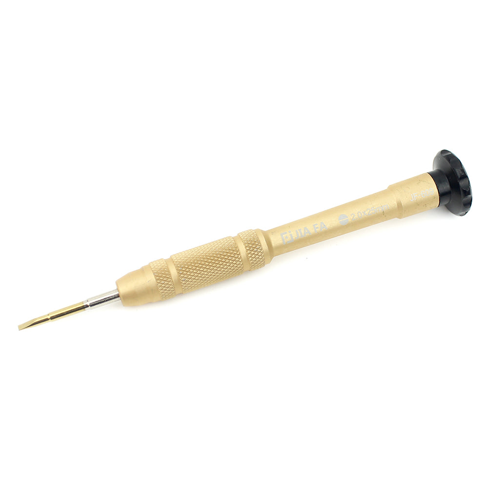 JF609 Professional Non-slip Handle Screwdriver Repair Hand Tool - Slotted 2.0