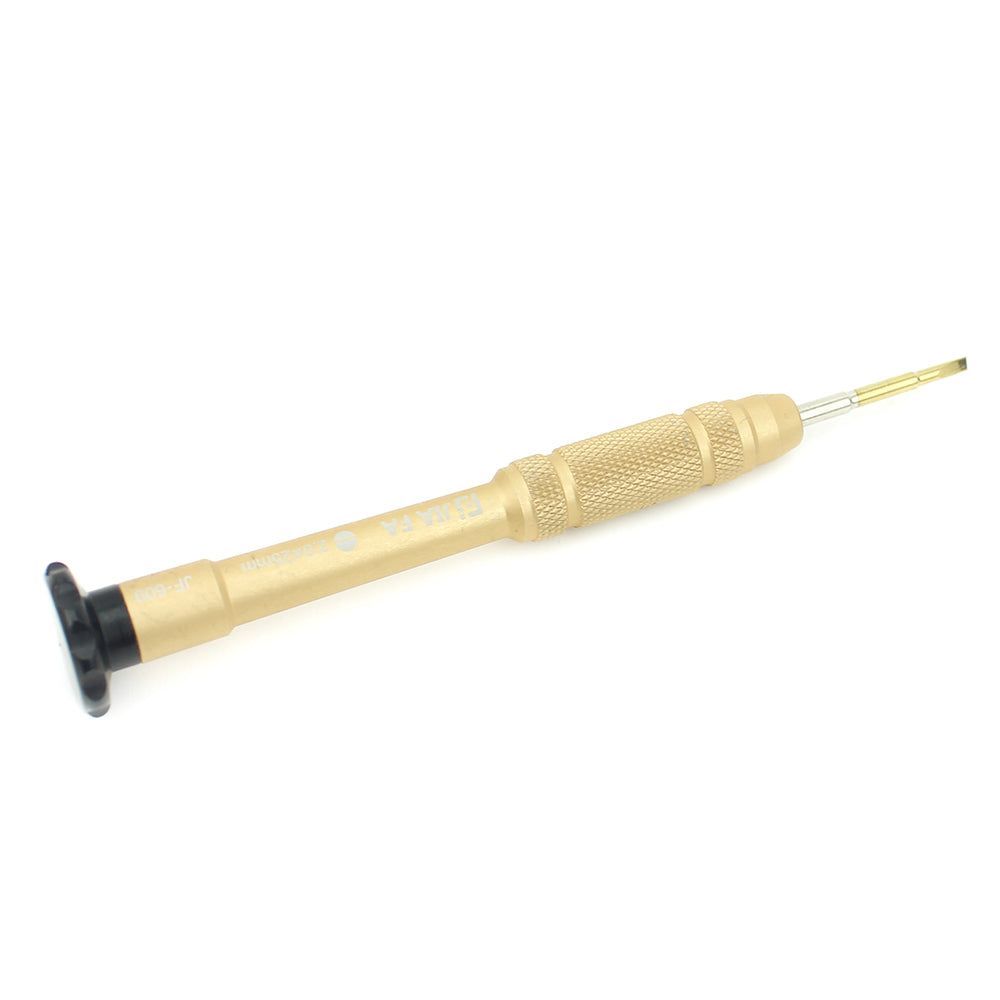 JF609 Professional Non-slip Handle Screwdriver Repair Hand Tool - Slotted 2.0