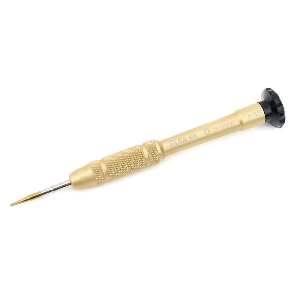 JF609 Professional Metal Screwdriver with Anti-slip Handle - Torx T4