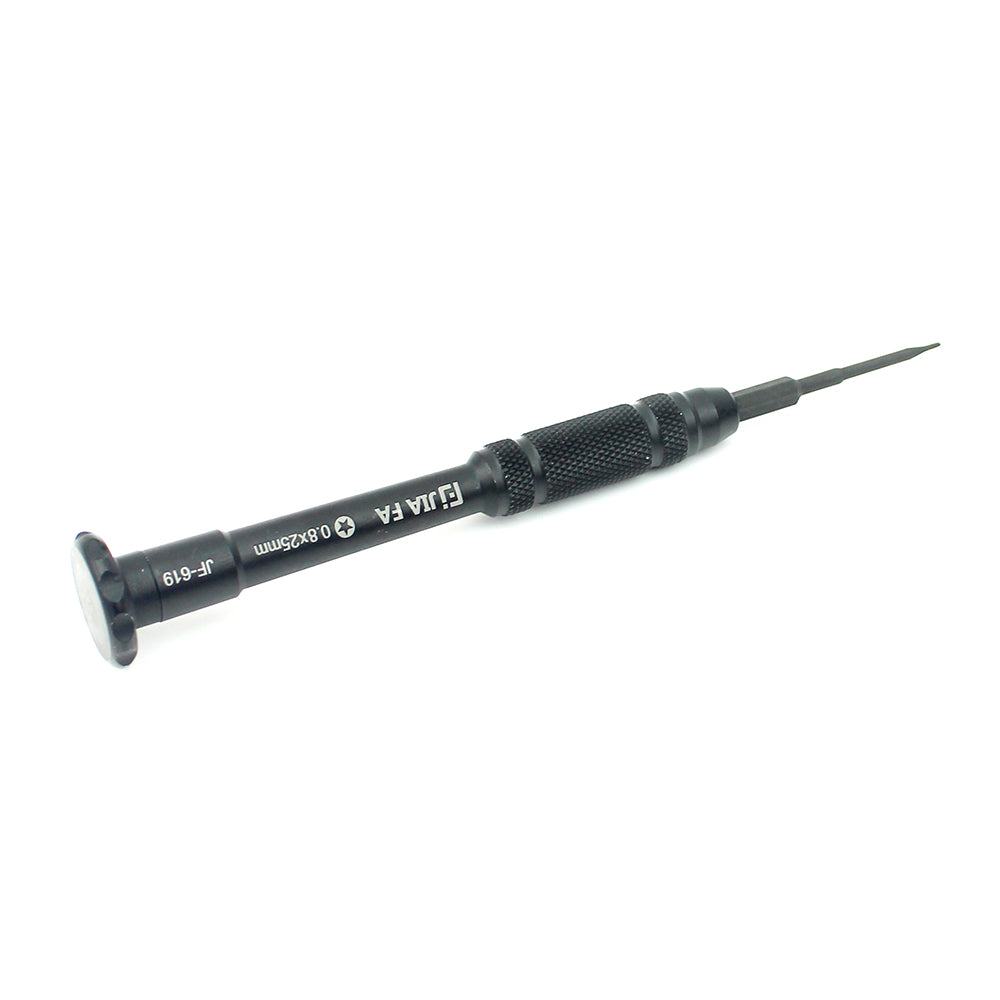 JF-619 Professional Non-slip Handle Metal Screwdriver Repair Tool - Pentagon 0.8