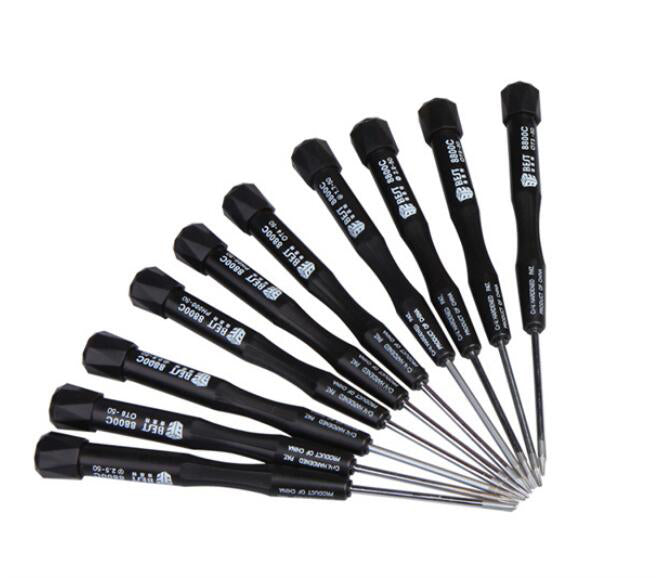 Uniqkart BST-8800C 10-in-1 Anti-slip Professional Screwdriver Disassemble Opening Repair Tool Kit
