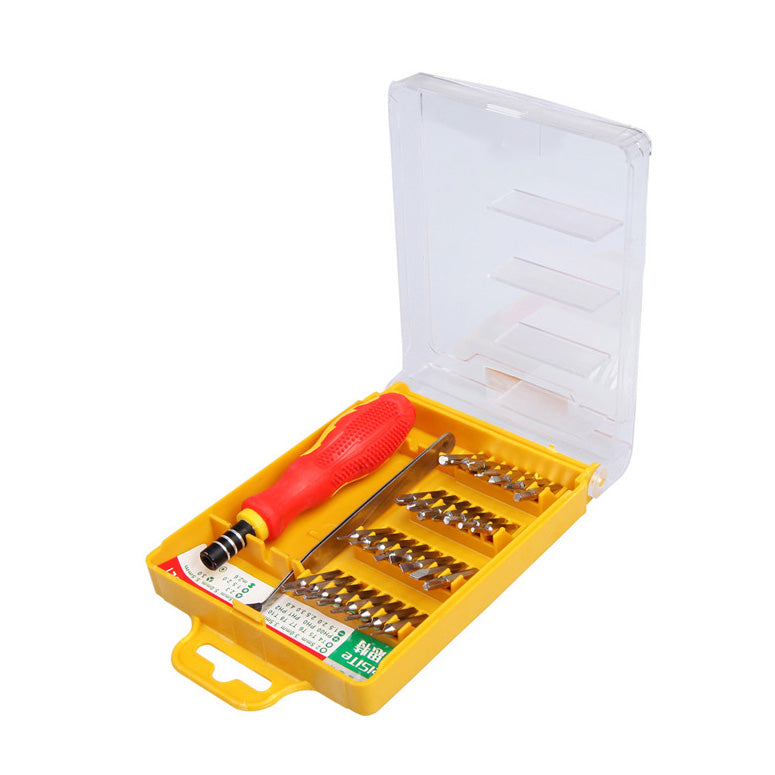 Uniqkart BST-8530 31-in-1 Professional Screwdriver Tweezers Bits Repair Tool Kit