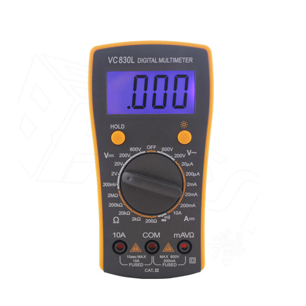 Best BST-VC830L Electric Handheld Tester Digital Multimeter with LCD Display