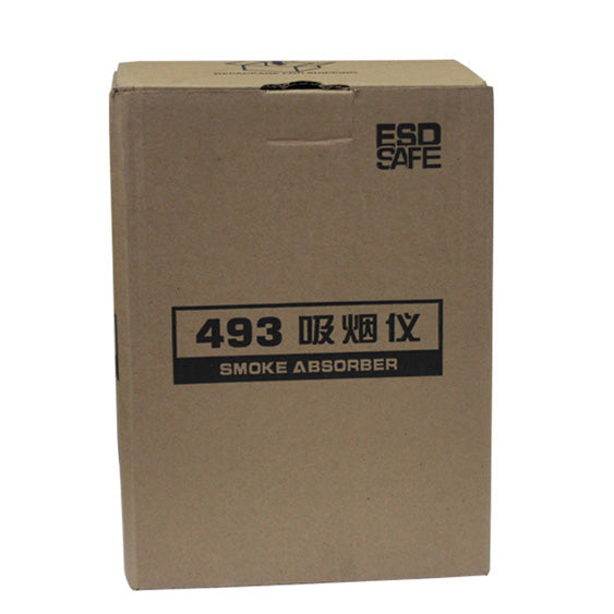 Uniqkart BST-493 Anti-static Low Noise 220V Soldering Smoke Absorber Air Filter Toxic Fumes Elimination Device - CN Plug