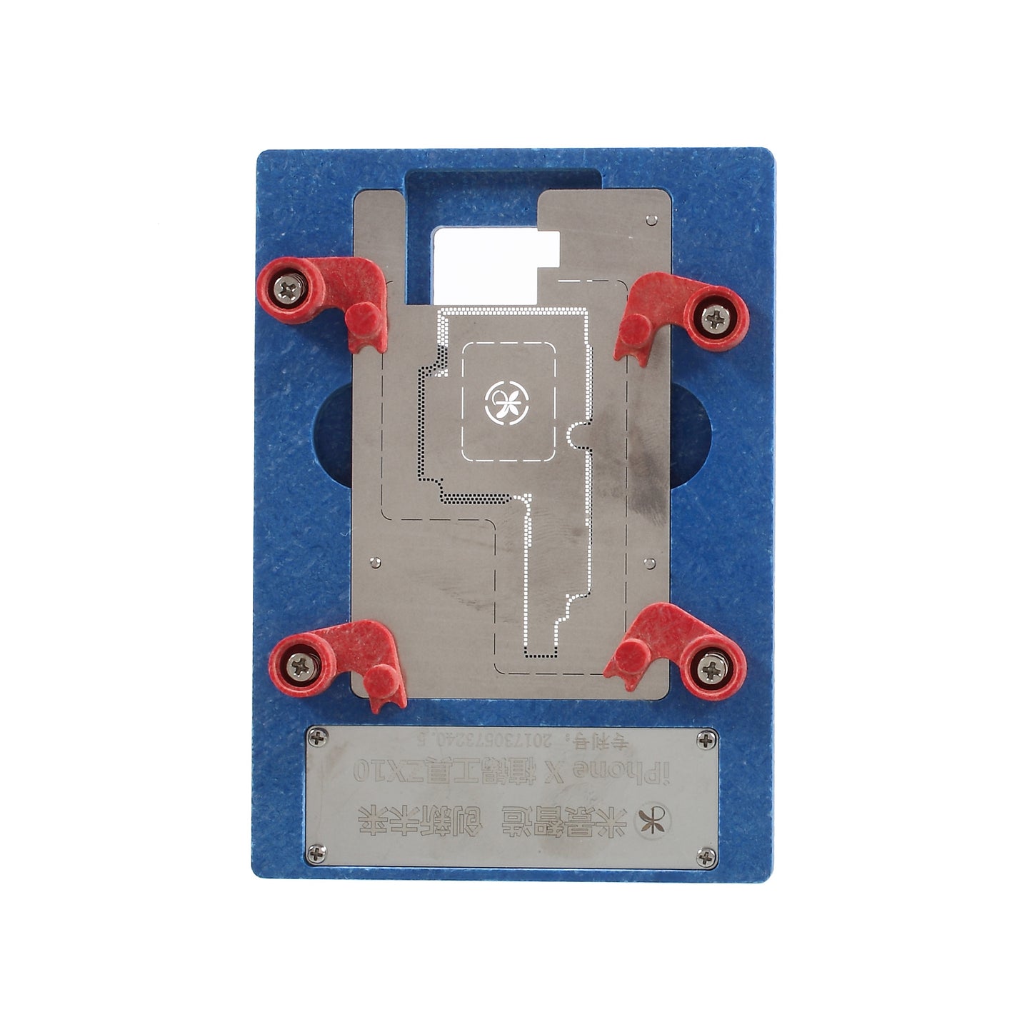 Tin-plated Stencil Fixed Platform BGA Reballing Motherboard Fixture for iPhone X
