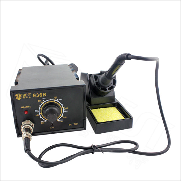 Uniqkart BST-936B Constant Temperature Anti-static Technical Electric Soldering Iron Rework Station with Stand - 220V
